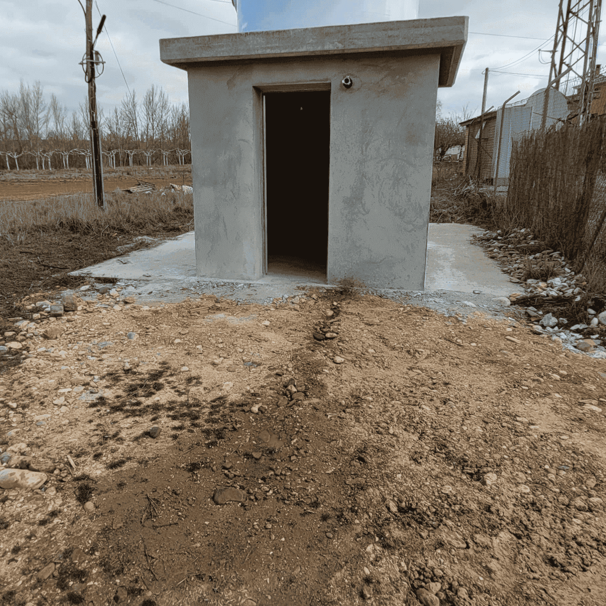 DEPÓSITO DE AGUA PARA USO AGRICOLA